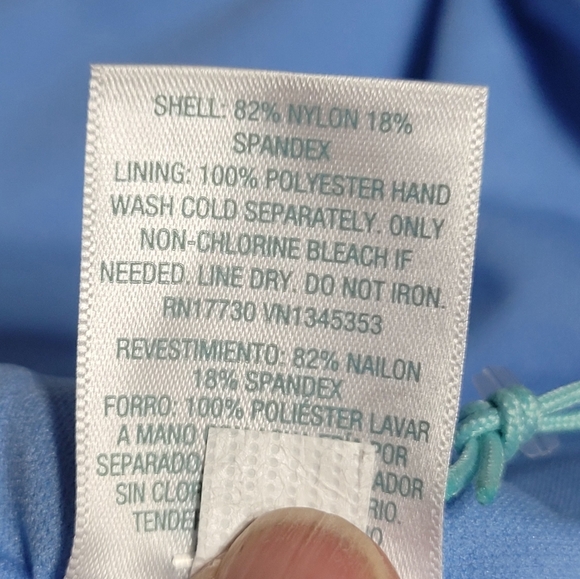 Kona Sol Bikini Floral Swim Top, Size Large - Picture 10 of 13